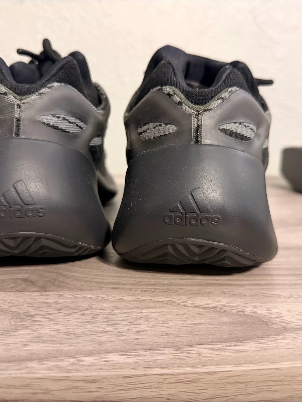 adidas Men's Athletic Sneakers in Black and Gray